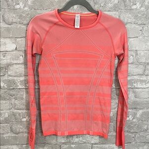 Ivivva Vibrant Coral Long Sleeve Tee